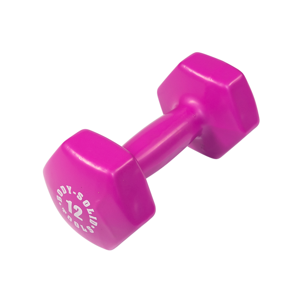 Color Vinyl Dumbbells (01-15 lbs Singles)