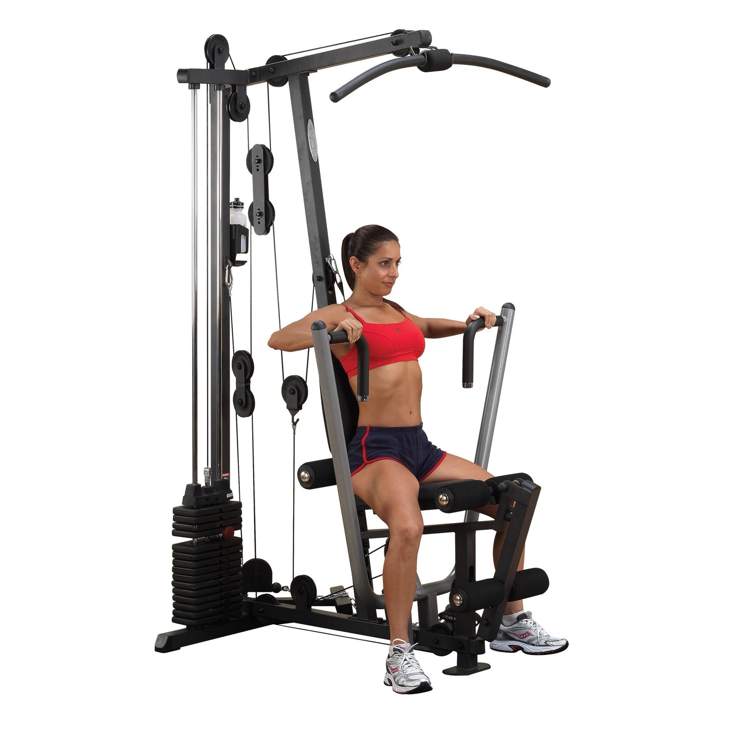 Selectorized Home Gym with 160 lbs Stack