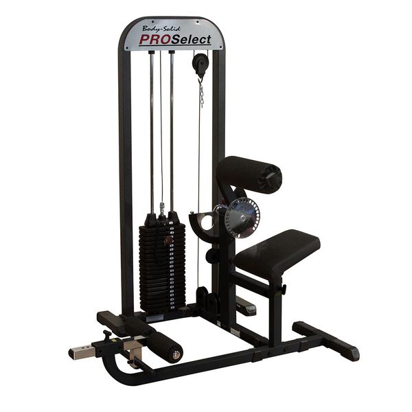 Ab & Back Machine Selectorized with 210 lbs Stack