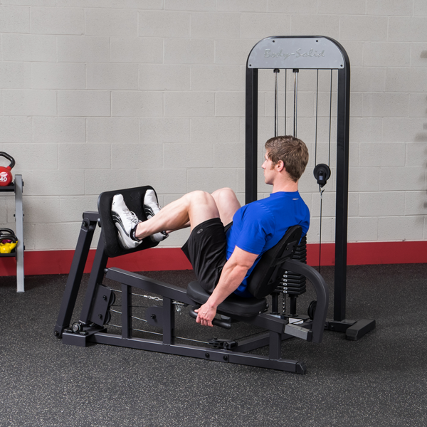 Leg & Calf Press Machine with 210 lbs Stack