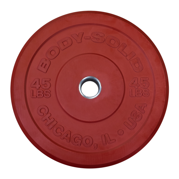 Rubber Chicago Extreme Color Bumper Plate (260 lbs Set)