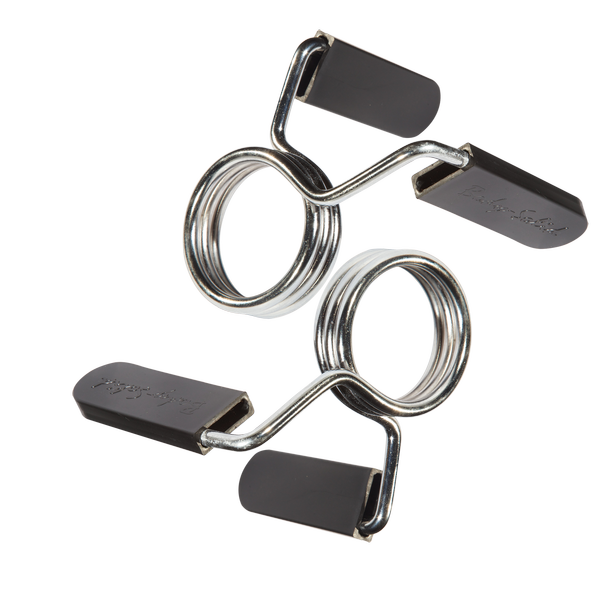 2" Olympic Spring Collars with Rubber Grips