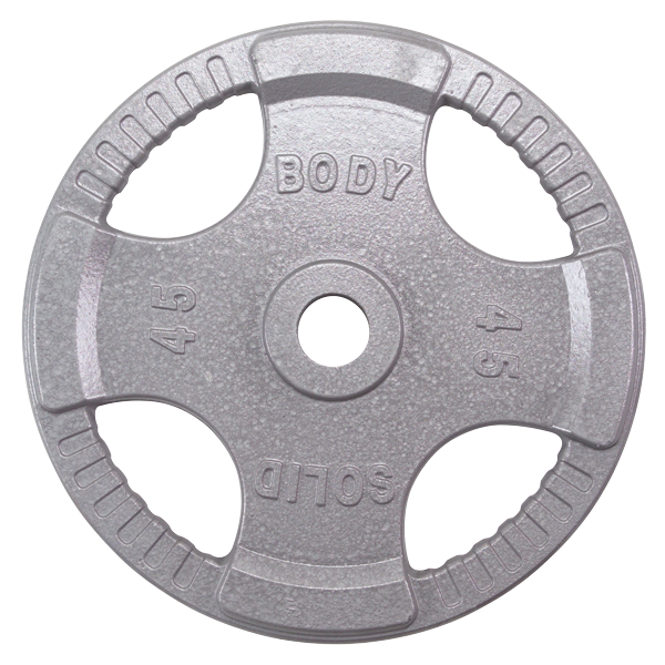 Cast Iron Grip Plate (45 lbs 4-10 Packs)