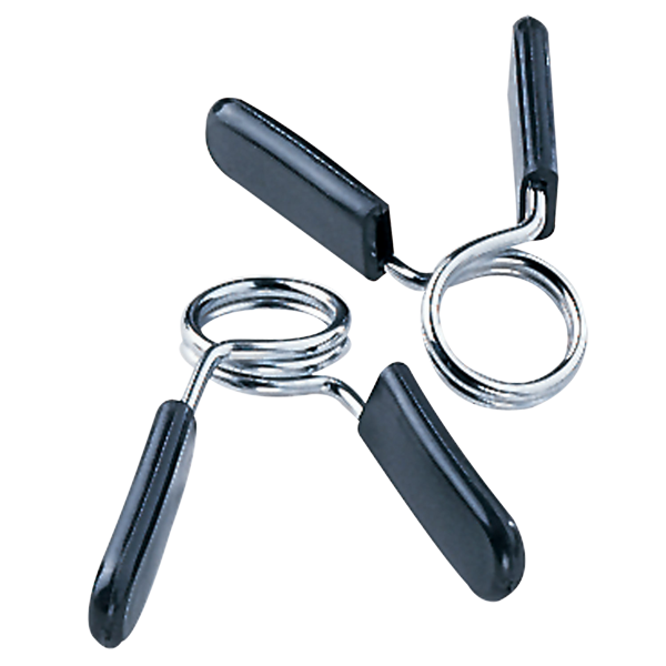 Standard 1" Spring Collars with Rubber Grips