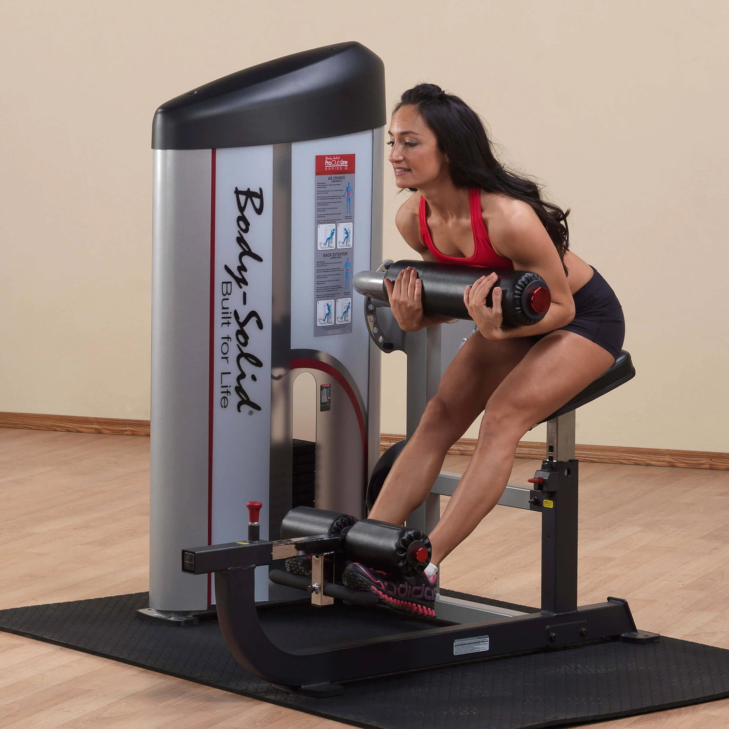 Dual Ab/Back, Freestanding, w/ 160 lbs Stack
