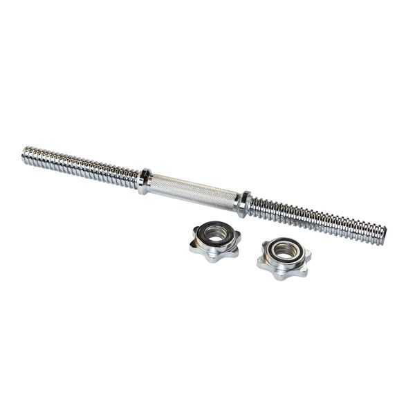 Regular 19" Threaded Dumbbell Bar (Single)