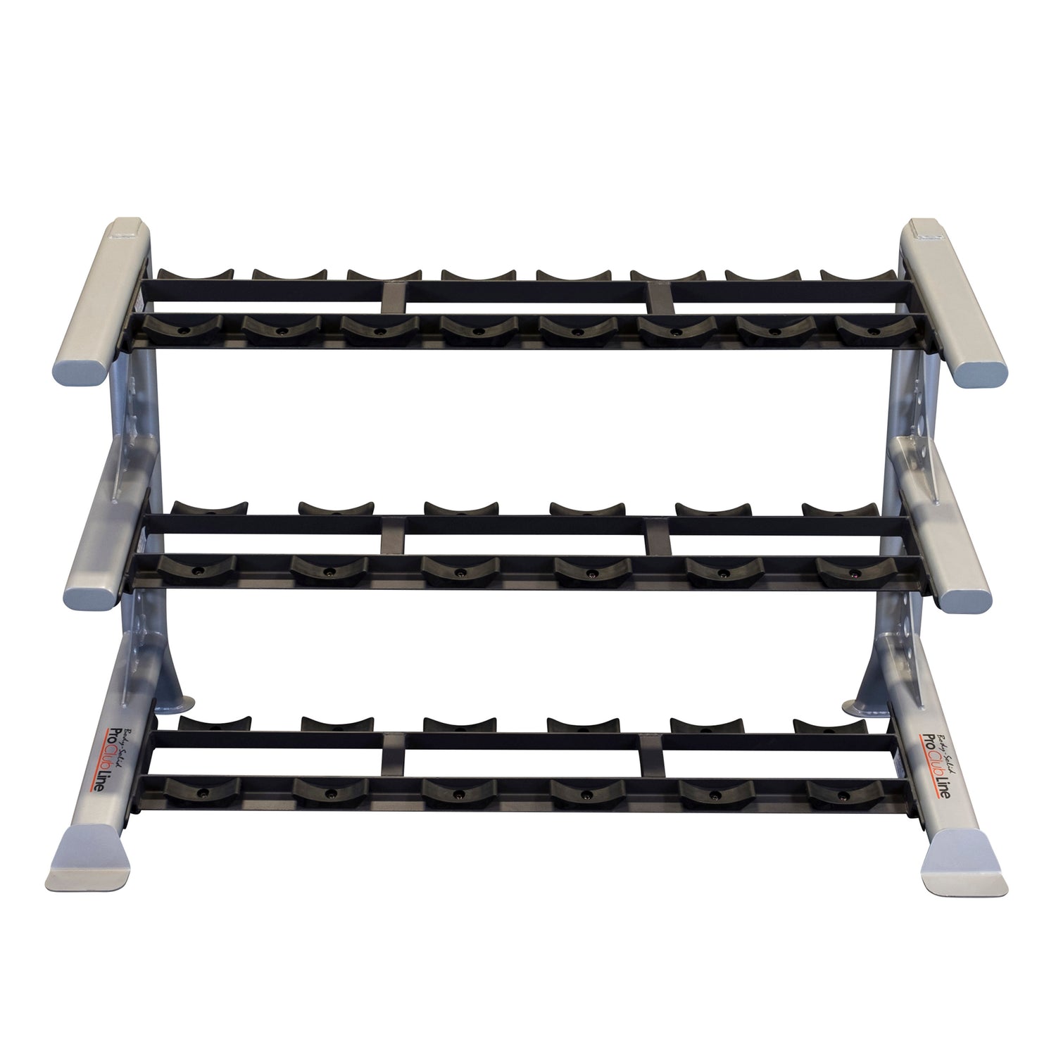 3 Tier Horizontal Saddle Dumbell Rack