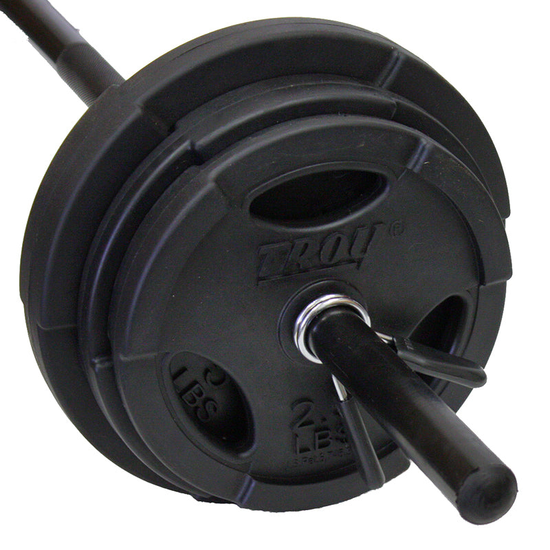 Rubber Interlocking Grip Workout Plate (80 lbs Weight Set)