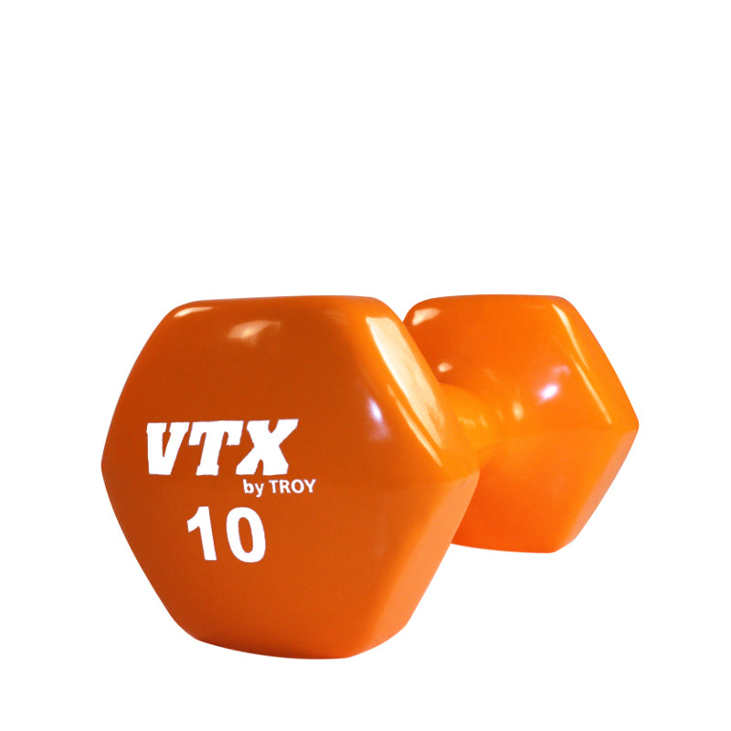 Color Vinyl Dumbbells (01-10 lbs Set)