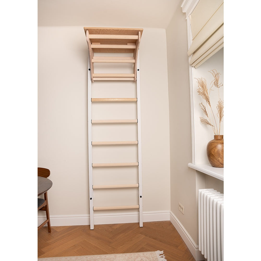 BenchK 212W White Gymnastic wall bars