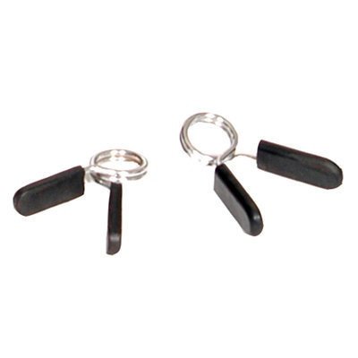 1" EZ-ON Spring Collars with Rubber Grips