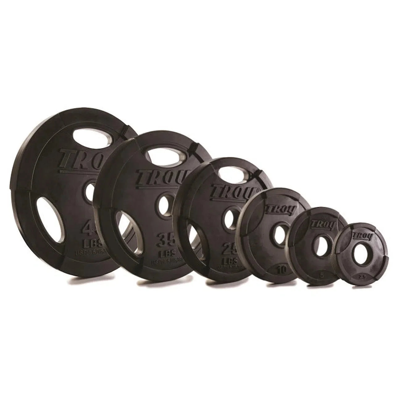 Urethane Interlocking Grip Plate w/ Logo (255-2760 lbs Weight Sets)