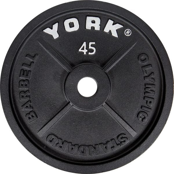 Cast Iron Black Plate (2.5-45 lbs Singles)