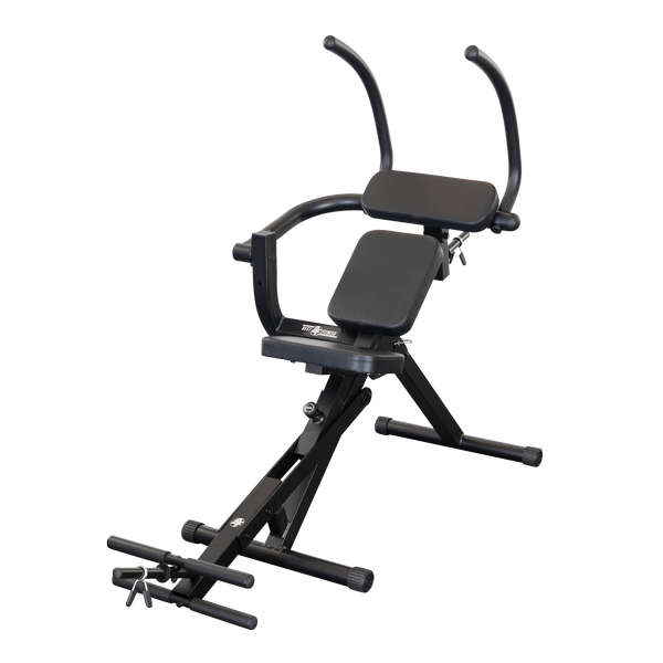Semi-Recumbent Ab Bench (Black)