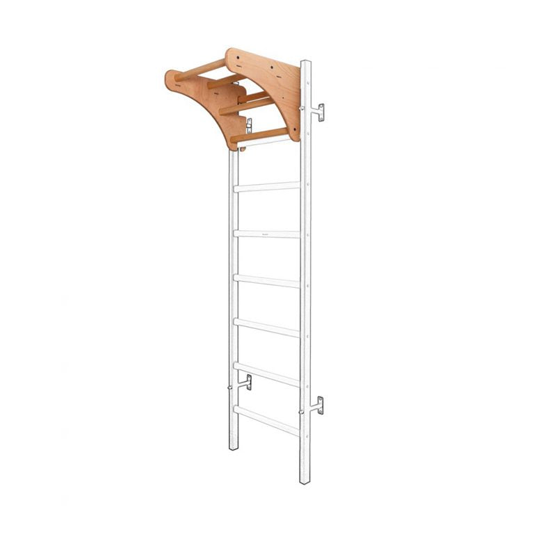 BenchK PB204 Wooden pull up bar in light beech