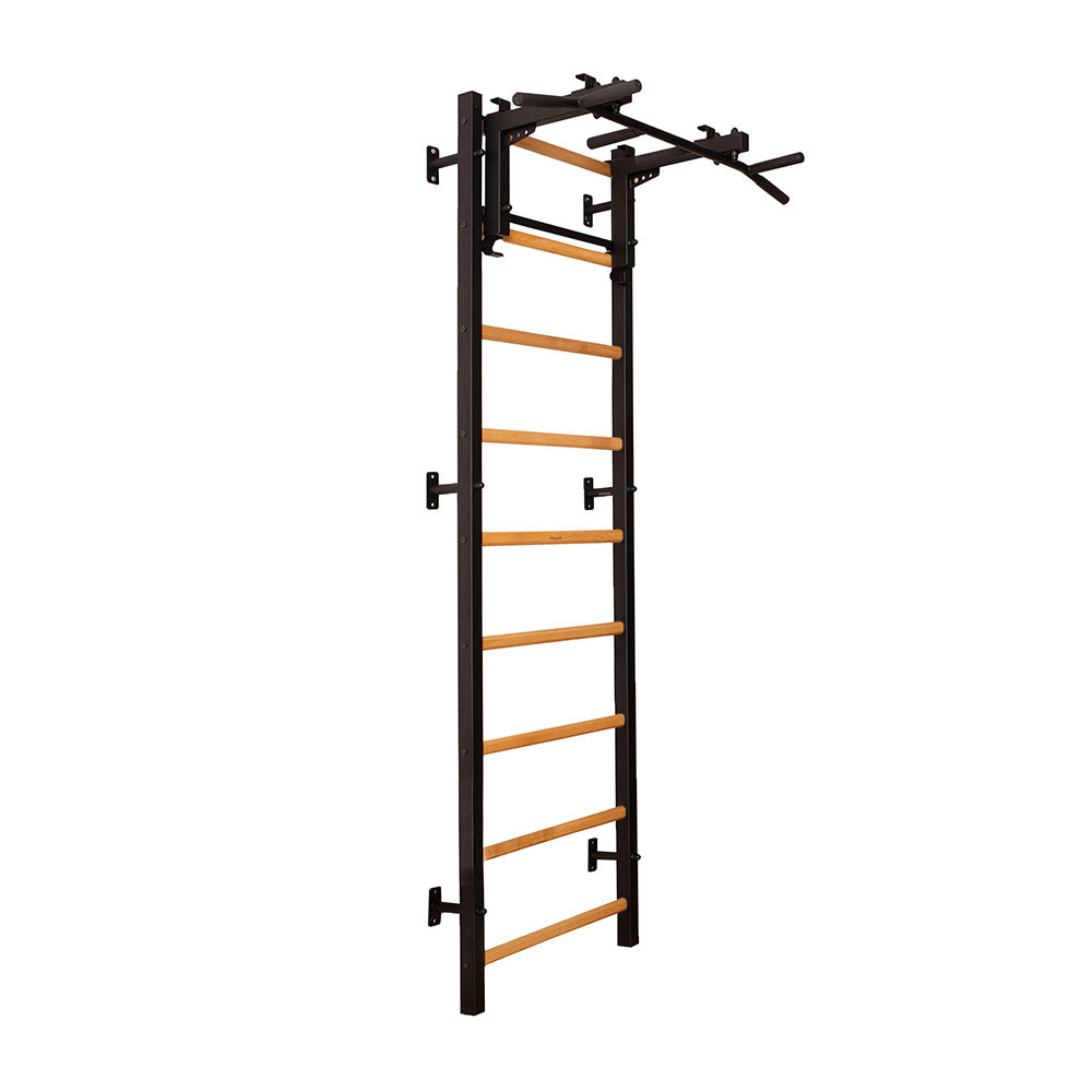 BenchK 731B Black Wallbars for Physical Therapy and Rehabilitation