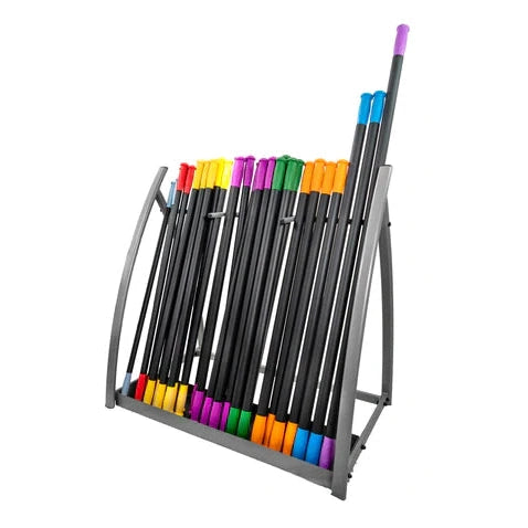 Weighted Fitness Bars Rack