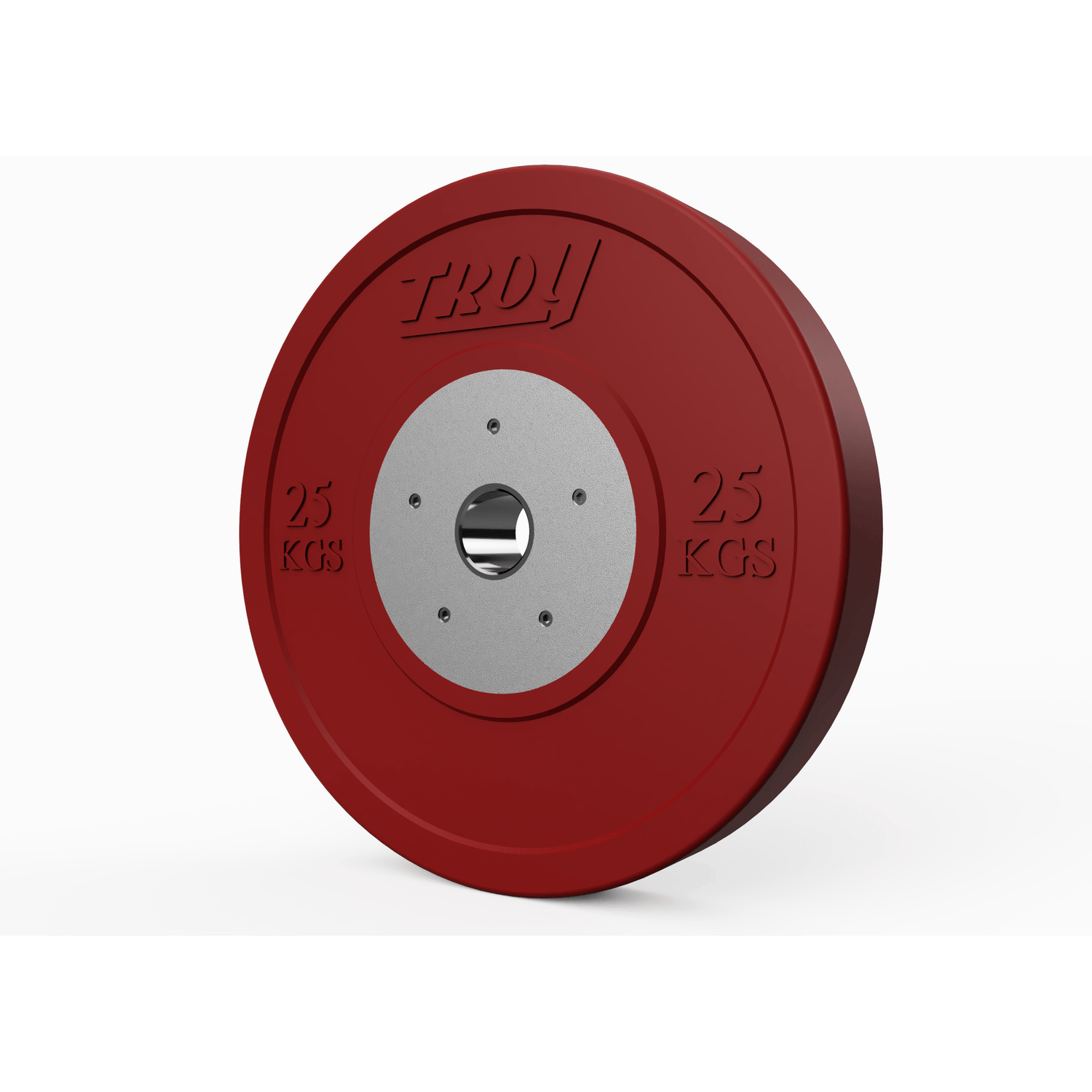 Color Rubber Competiton Bumper Plate KG  (10-25 Kgs Singles)