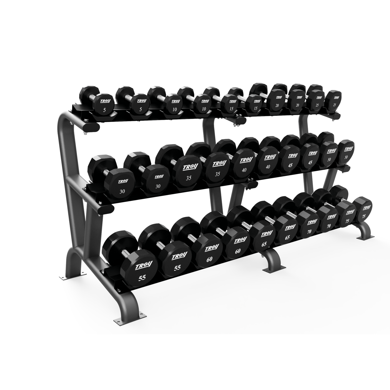 15-Pair Dumbbell Rack