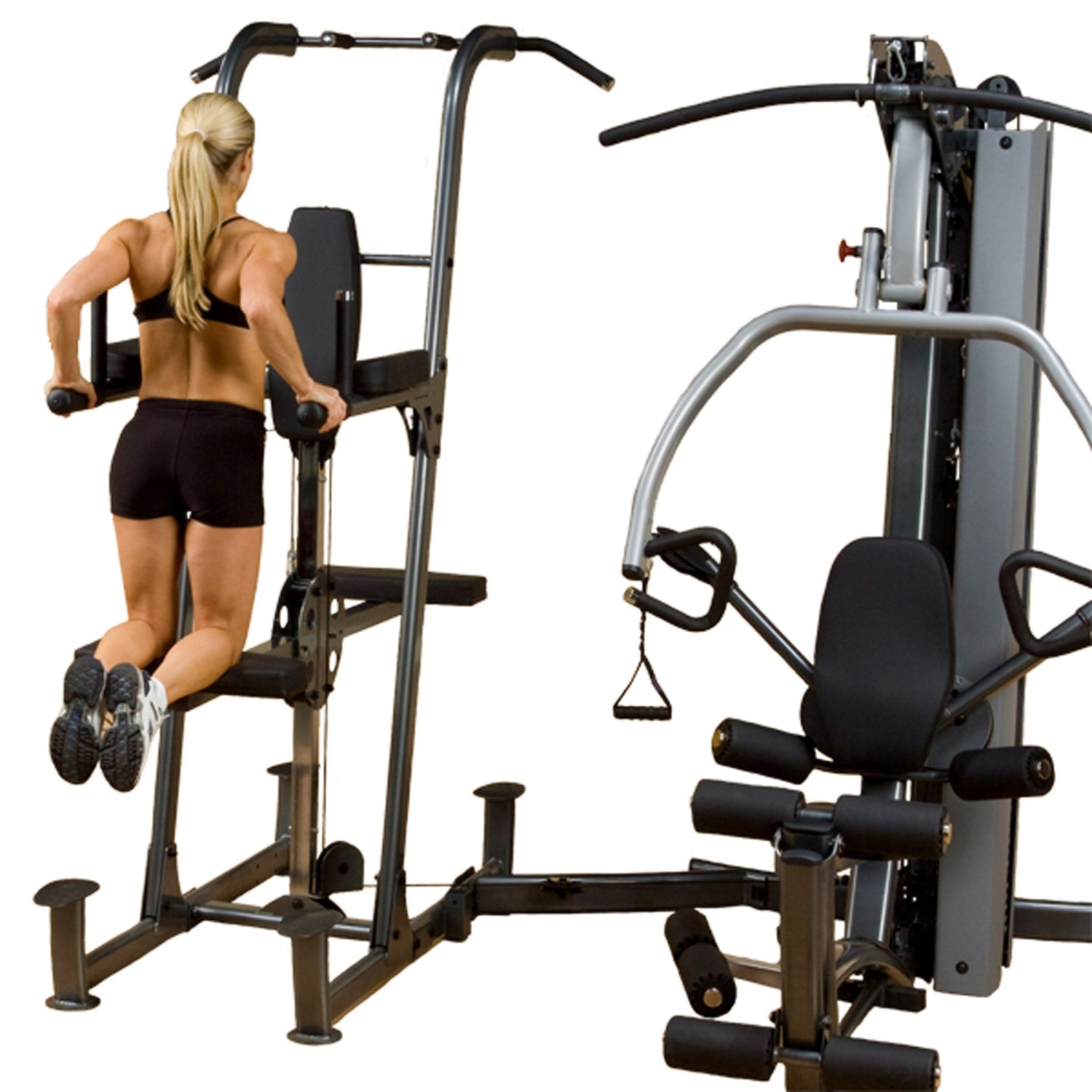 FUSION Weight-Assisted Dip & Pull-Up Station