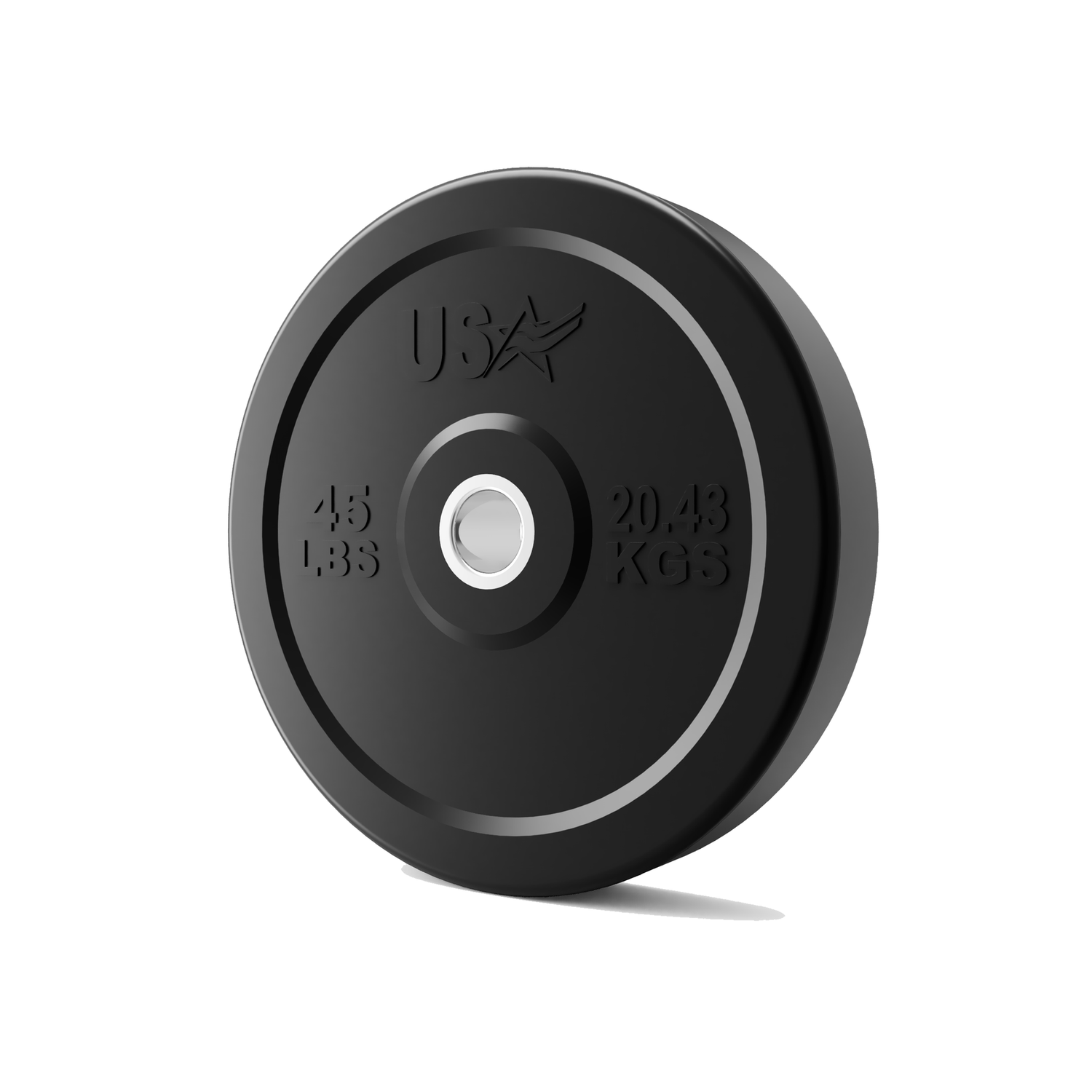 Solid Rubber Bumper Plate (205,305 lbs Weight Sets)