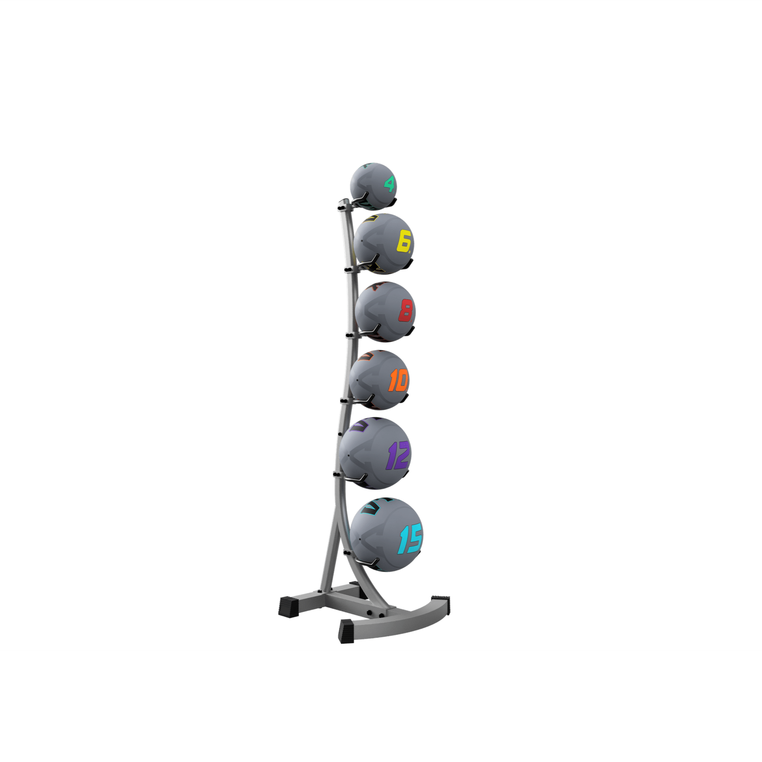 6 Tier Medicine Ball Tower Rack