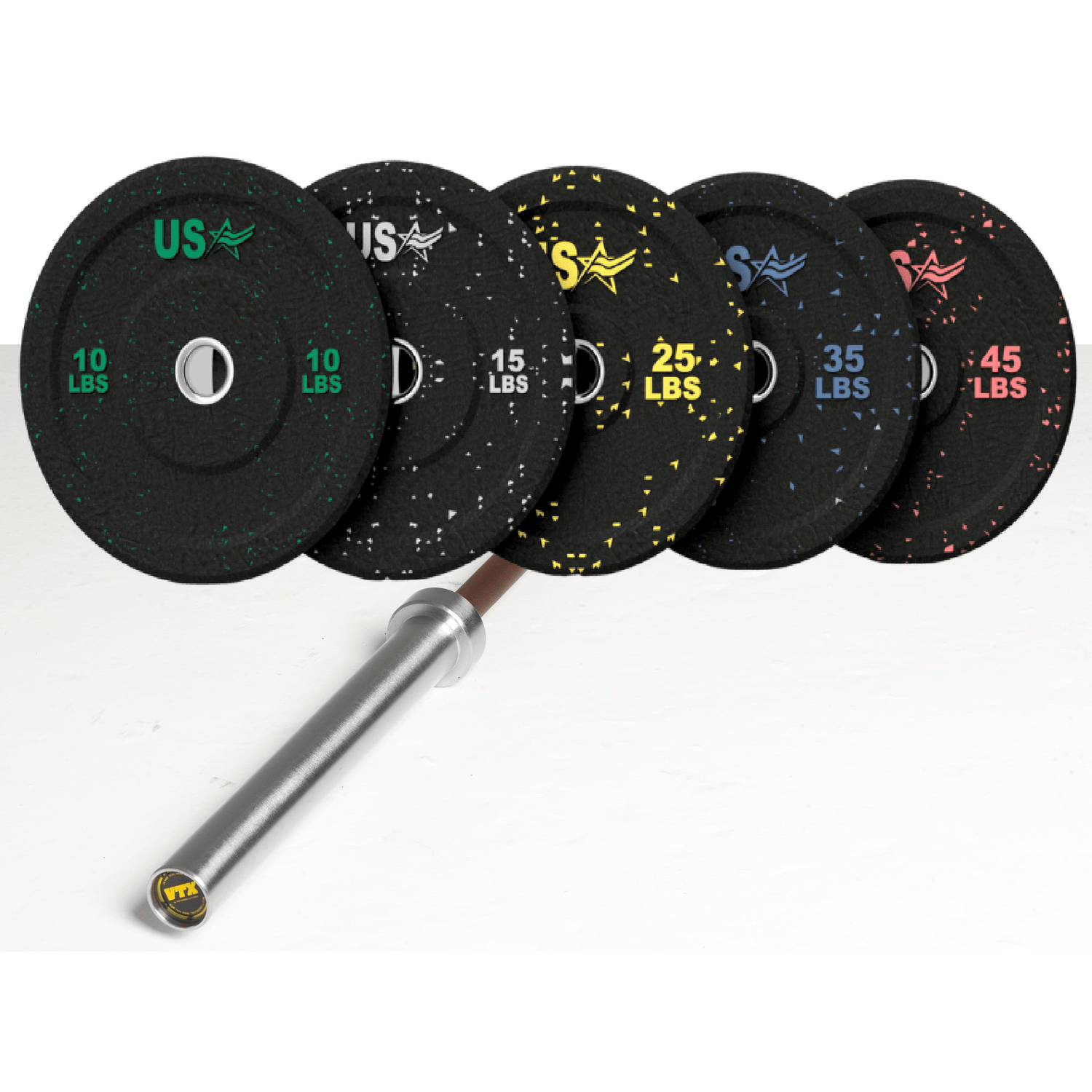 Crumb Rubber Bumper (205 lbs Weight Sets)