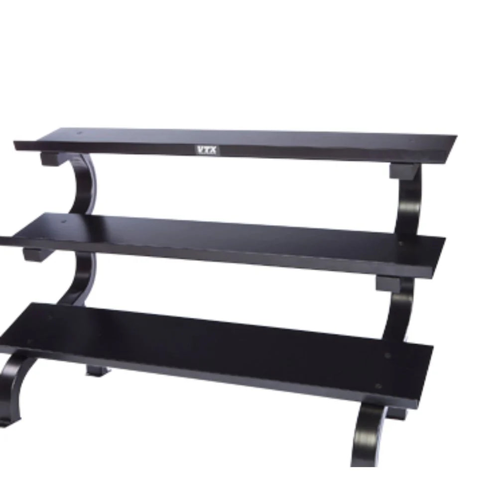 3-Tier 15 pairs Dumbbell Shelf Rack