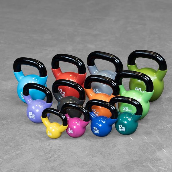 Vinyl Kettlebell (05-20 lbs Set)