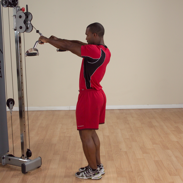 38" Cambered Pro Style Lat Bar with Rubber Grip