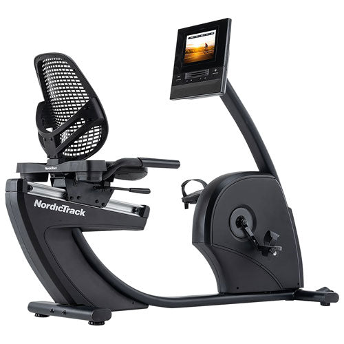 Recumbent Exercise Bike with 10" Touchscreen