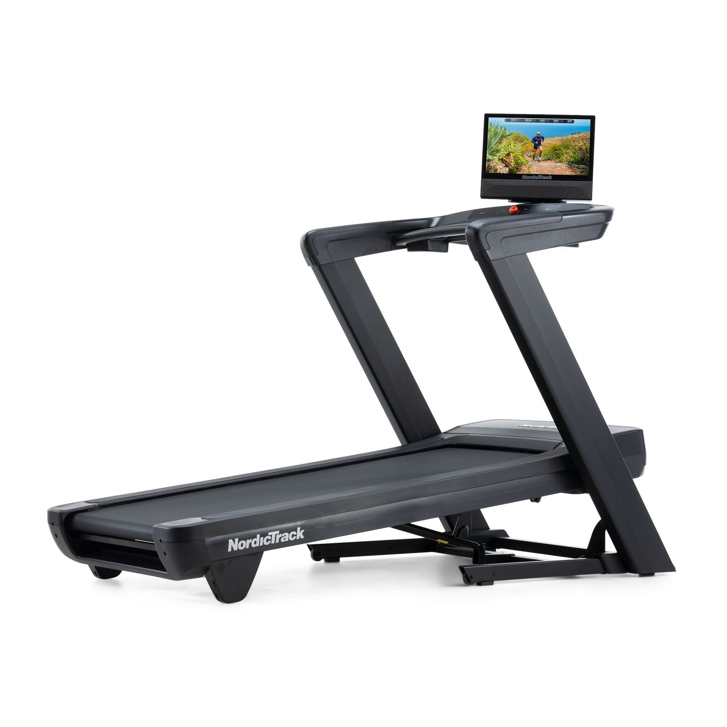 Commercial 1750 Treadmill with 16" Pivoting Touchscreen; Perfect for All Fitness Levels; Improves Endurance, Mobility, and Strength