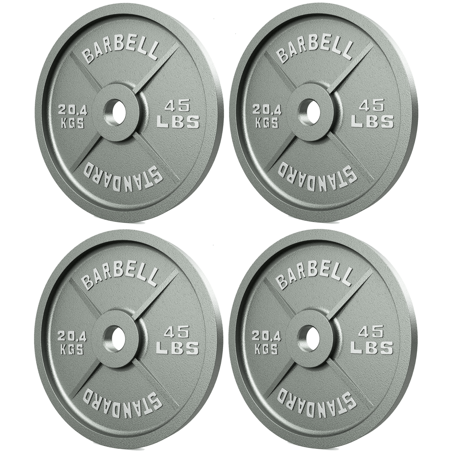 Cast Iron Gray Plate (45 lbs 4-10 Packs)