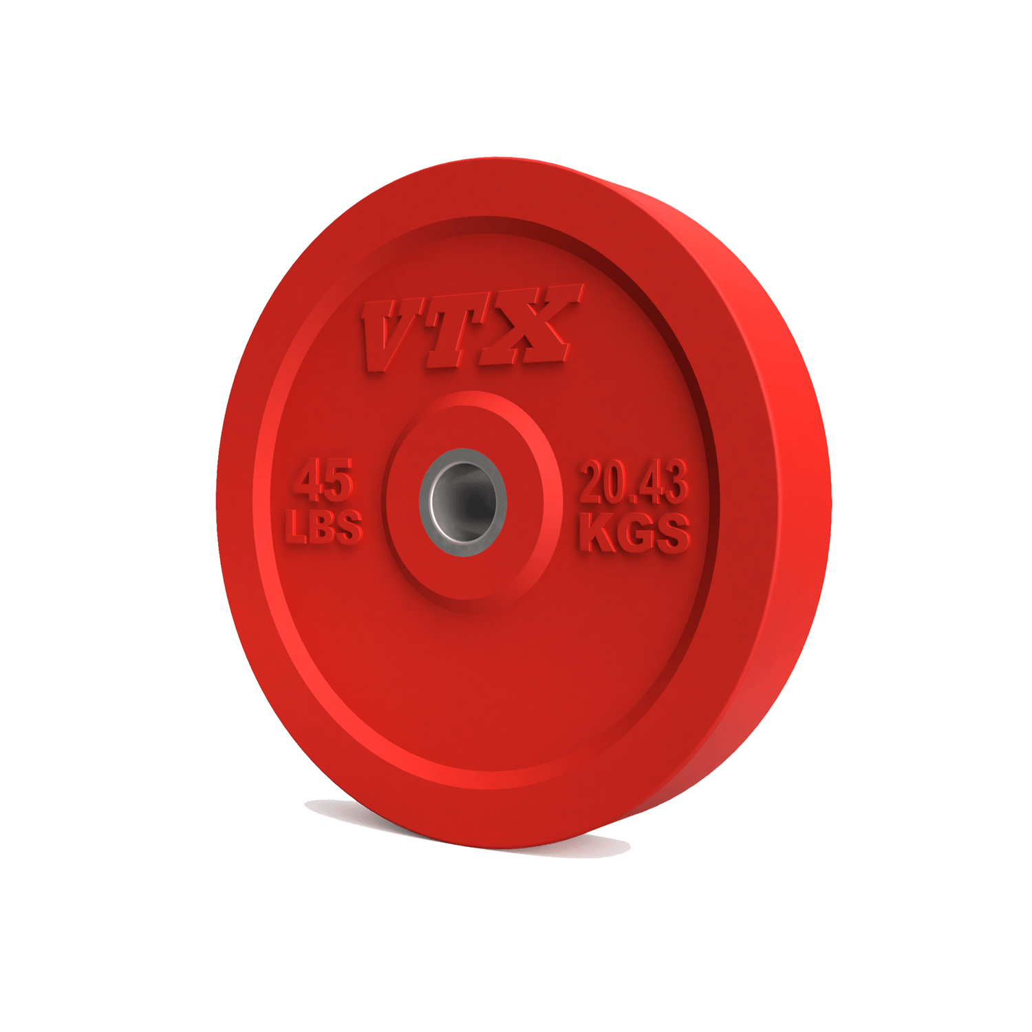 Solid Color Rubber Bumper Plate (10-45 lbs Singles)