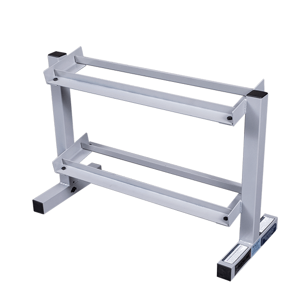 2 Tier 6 pair Horizontal Dumbbell Rack