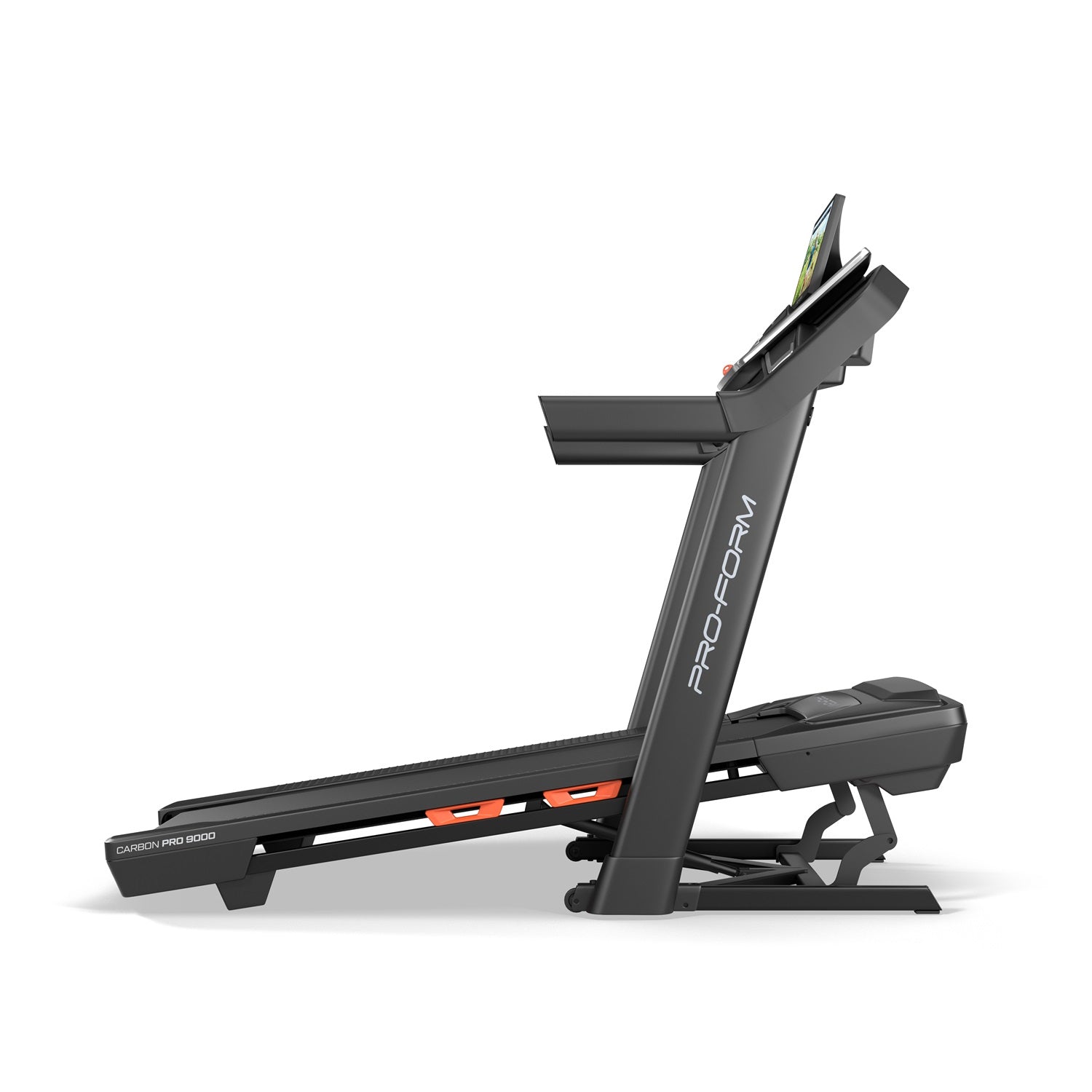 Carbon Pro 9000 Treadmill with 16" Touchscreen for Immersive At-Home Fitness