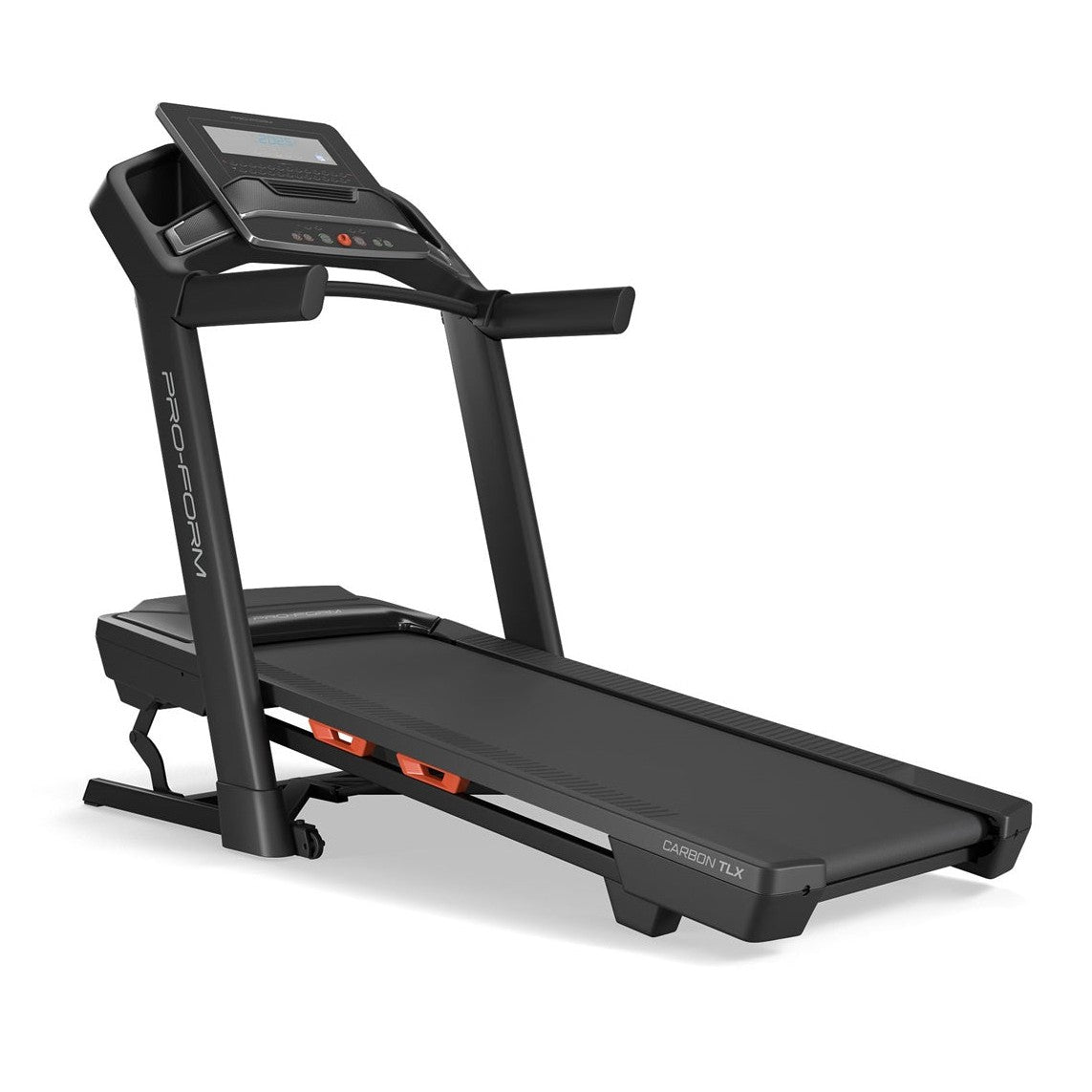 Carbon TLX; Treadmill for Walking and Running with Built-In Fan and SpaceSaver Design