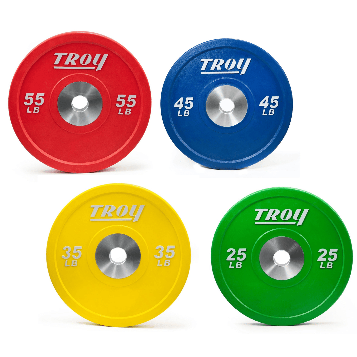 Premium Rubber Bumper Plate w/ Logo (320,640 lbs Weight Sets)