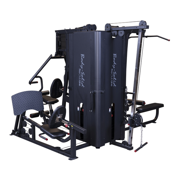 4 Stack Commercial Gym with 4x 210 lbs Stacks