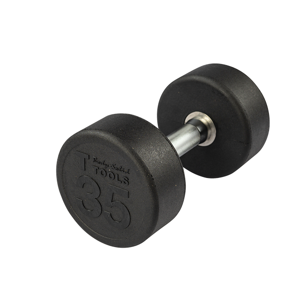 Round Rubber Dumbbell (05-50 lbs Set)