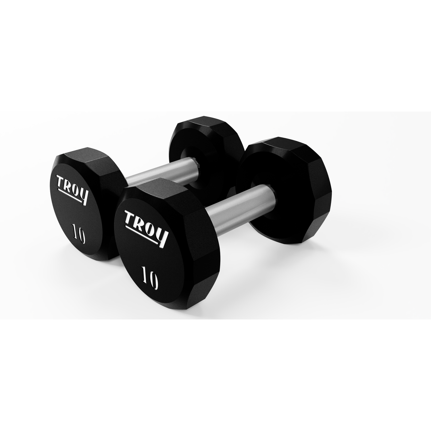 12 Sided Urethane Dumbbell (05-100 lbs Sets)