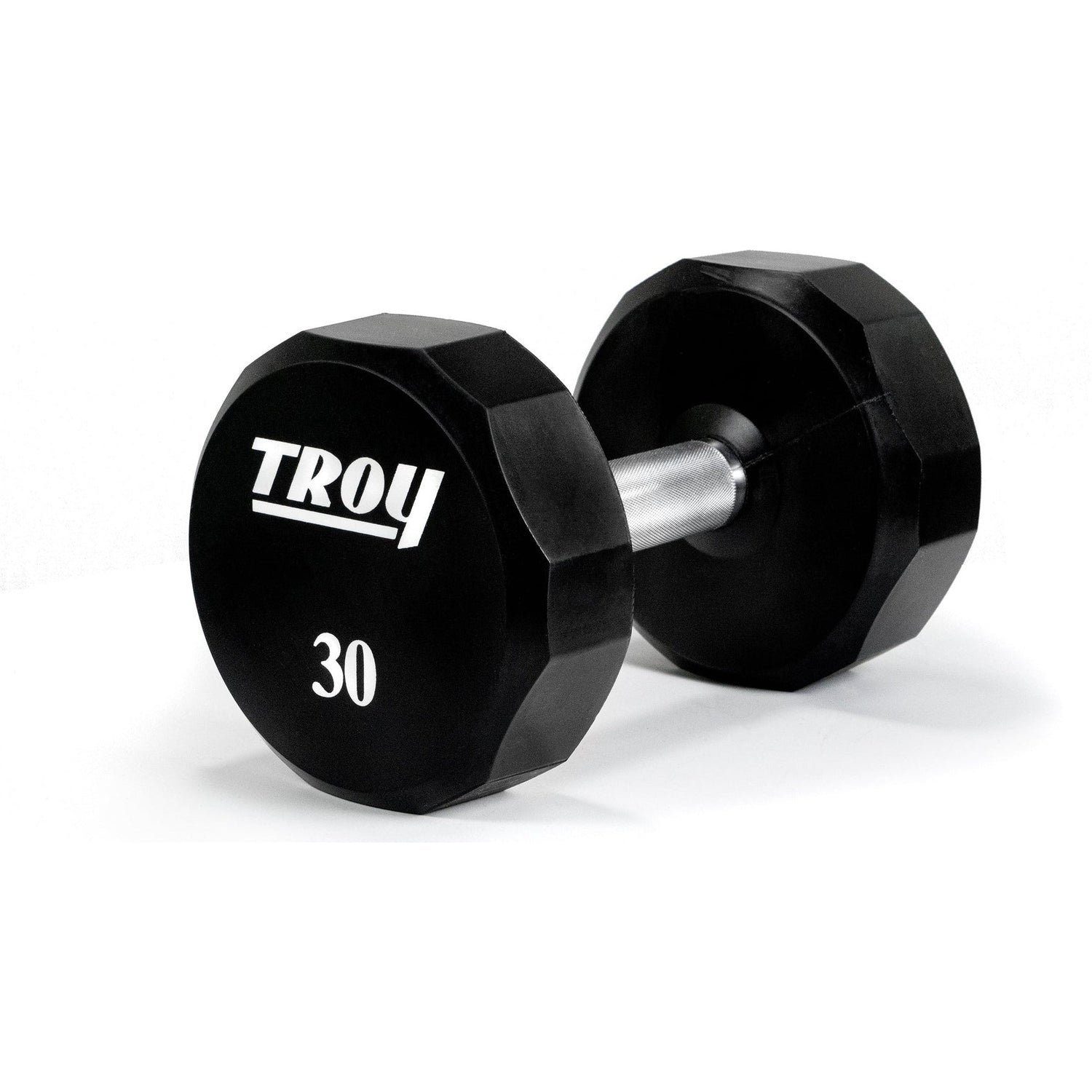 12 Sided Urethane Dumbbell (05-50 lbs Set w/ 1 Rack)