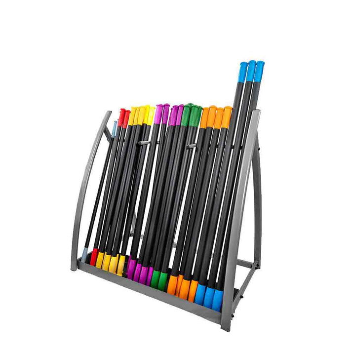 Weighted Fitness Bars Gen2 (Set w/ Rack)