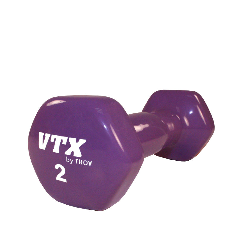 Color Vinyl Dumbbells (01-15 lbs Singles)