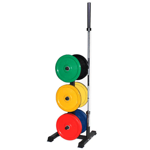 Vertical 2" Olympic Plate and Bar Rack