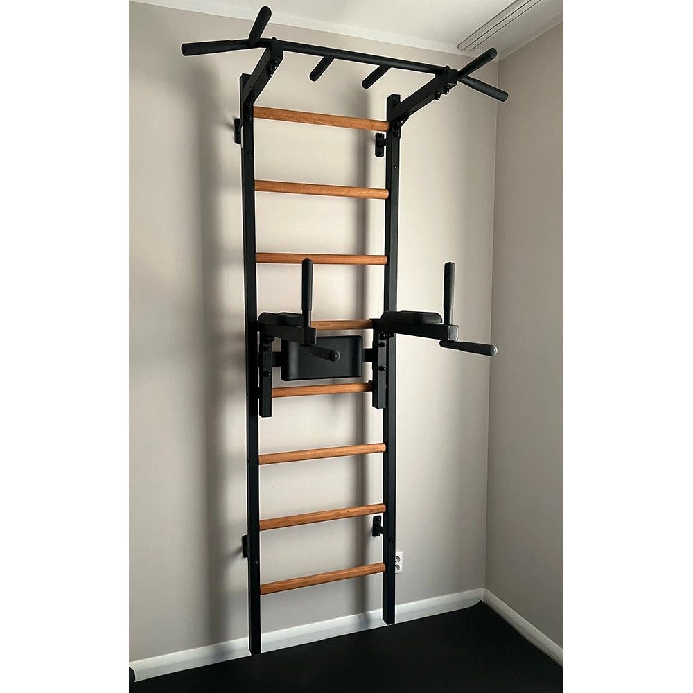 BenchK 222B Black Wall Bars