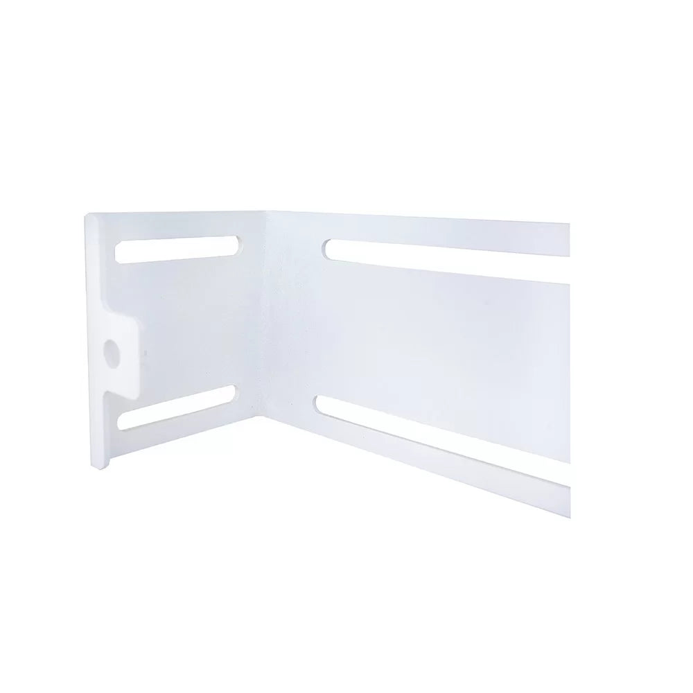 BenchK WHW+S8 White Wall holder for BenchK 2,5,7 series wall bars