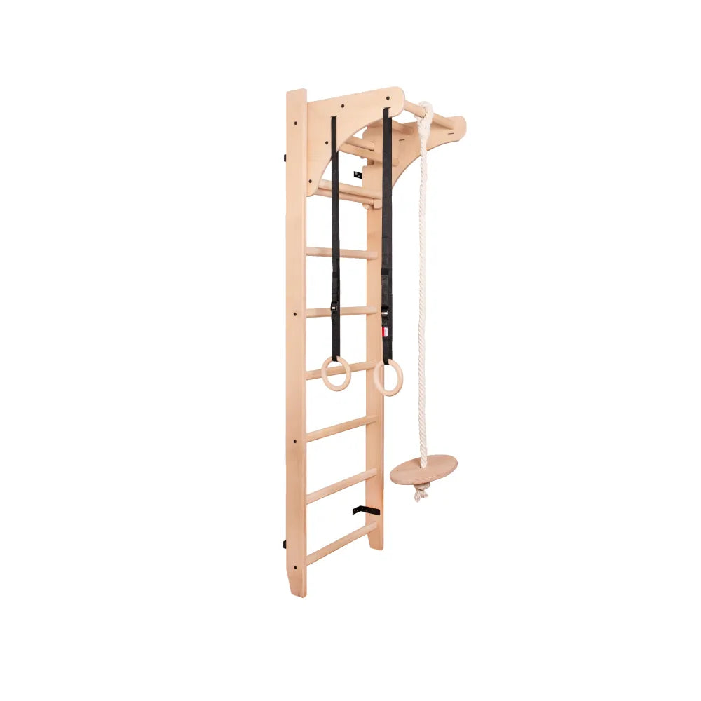 BenchK 111 + A204 Wooden wall bars for kids room or family