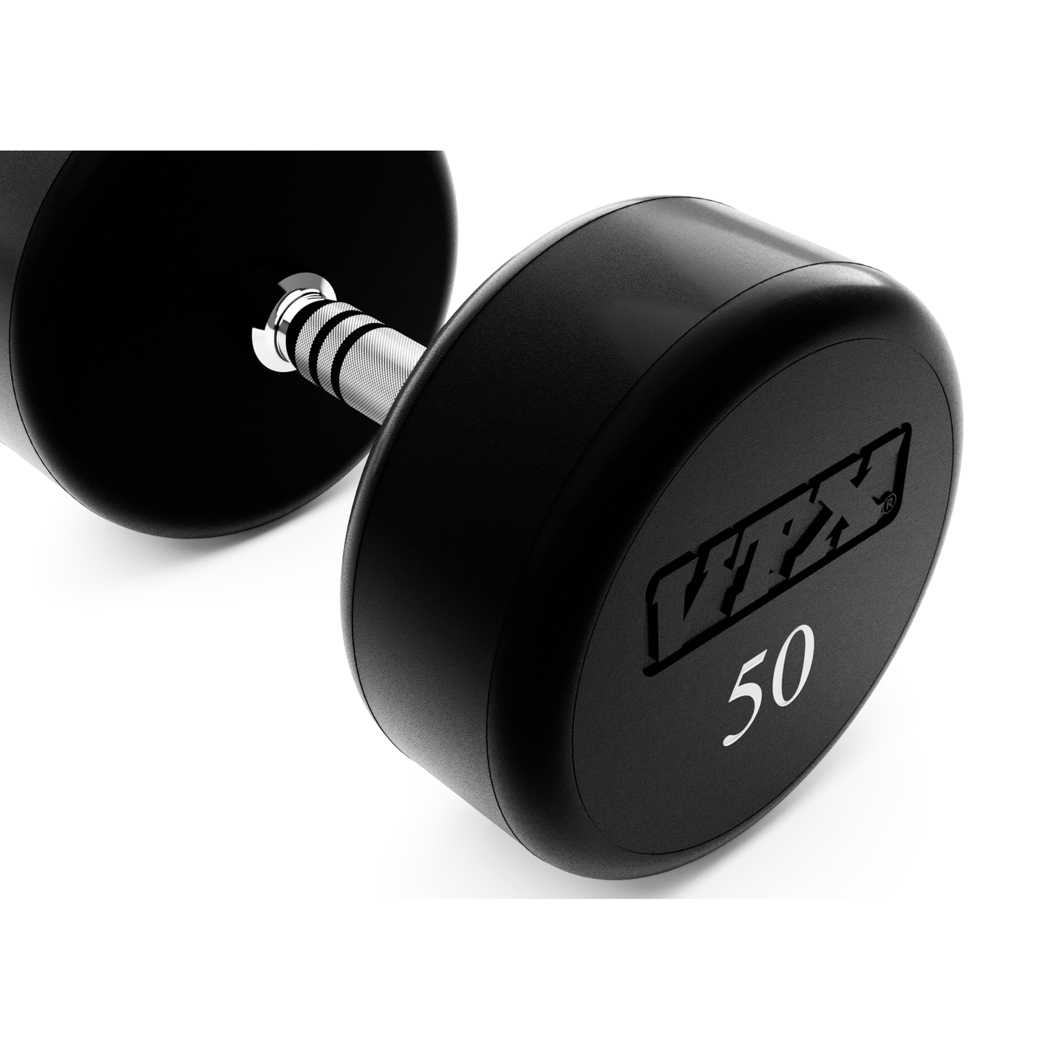 Round Urethane Dumbbell (05-125 lbs Singles)